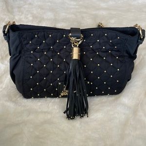 Juicy couture black and gold crossbody  bag